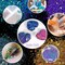 Chameleon Chunky Glitter, Mixed Fine Powder Color Shift 1.75 Oz (50g) PET Flake Purple Green Orange Glitters Sequin Resin Pigment Chip Dust for Slime Painting Craft Hair Nail - Colorful Party